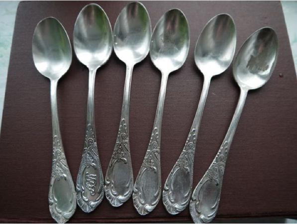 تولید کننده قاشق مسی سفید کاری شده